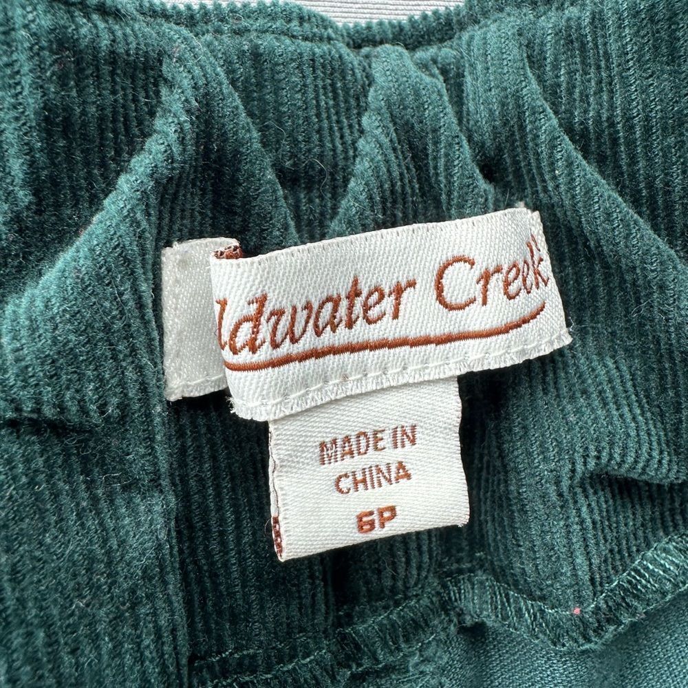🎉5 for $45🎉 Coldwater creek corduroy pants size 6P pull on - Picture 8 of 10